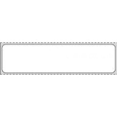 Blank Label pdc® Thermal Label White Paper 1 X 4 Inch