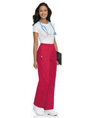 Landau Uniforms Scrub Pants Cargo X-Large / Petite Red Female