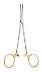 V. Mueller Needle Holder Vital™ 7-1/4 Inch Length Gold Plated Finger Ring Handle - M-861184-4297 - Each