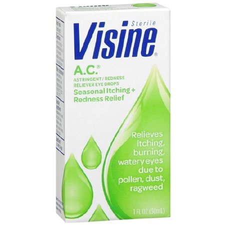J & J Sales Irritated Eye Relief Visine® AC® 0.5 oz. Eye Drops