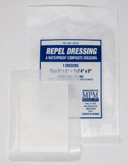 MPM Medical Composite Dressing Repel™ Waterproof 6 X 8 Inch 4 X 6 Inch Pad Sterile