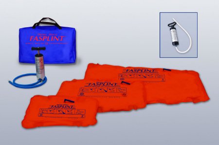 Hartwell Medical Fasplint® Vacuum Splint Kit Inflatable Splint 7 X 11-3/4 X 19 Inch In Carry Case
