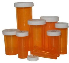 Pharmacy Automation Supplies VIAL, AMBER W/CHLD RESIST CAP 20DR (360/CS)