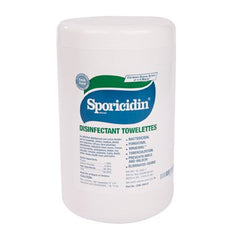 Contec Inc Sporicidin® Surface Disinfectant Cleaner Premoistened Wipe 180 Count Canister Disposable Fresh Scent NonSterile - M-862127-4068 - Case of 12