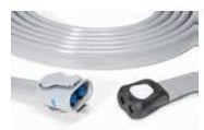 GE Healthcare Air Hose 12 Foot, Adult/Pediatric, Gray Shroud to DINACLICK Connector For GE Dinamap Pro Series, GE Dinamap ProCare, Carescape V100, Compact, MPS Series Monitors