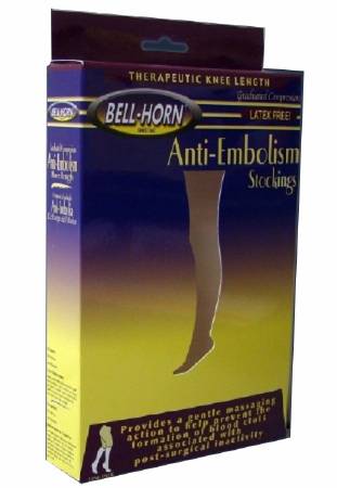 DJO Anti-embolism Stocking Knee Hight Medium Beige Open Toe