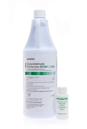 Glutaraldehyde High-Level Disinfectant REGIMEN® Activation Required Liquid 32 oz. Bottle Max 28 Day Reuse - M-862477-3443 - Each