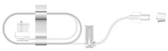 EMED Technologies Subcutaneous Infusion Set SAF-Q™ 27 Gauge 6 mm 2 Inch Tubing Without Port - M-863404-1200 - Box of 50