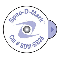 Precision Dynamics Skin Marker Spee-D-Mark™ Purple / White 2.5 mm BB - M-863507-2867 - Box of 100