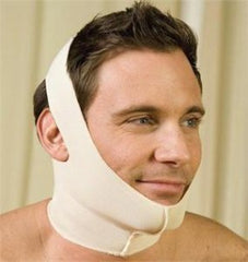 Medico International Neck/Chin Support Cooljaw Medium SuperSilky Fabric Beige