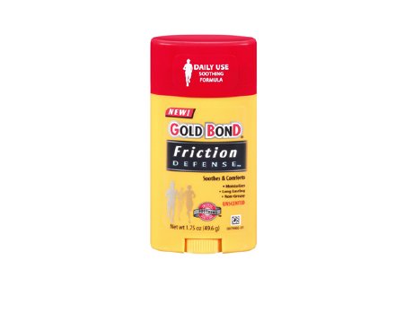Chattem Chafing Protection Gold Bond® Friction Defense™ 1.75 oz. Stick Unscented Solid