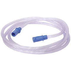 Sunset Healthcare Suction Connector Tubing 6 Foot Length 0.25 Inch ID Sterile Female Connector Clear