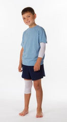 AD RescueWear Eczema Treatment Sleeve Wrap-E-Soothe Sleeves ™ 94% TENCEL® Lyocell / 6% Spandex 8 to 10 Inch Circumference Large White Arms / Leg / Hand / Feet / Ankle NonSterile