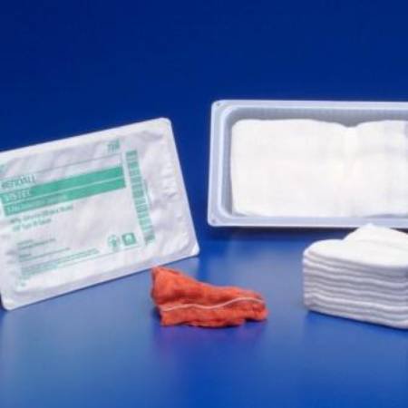 Cardinal USP Type VII X-Ray Detectable Gauze Sponge Visitec™ Gauze 12-Ply 4 X 8 Inch Rectangle Sterile