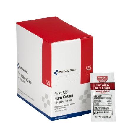 Acme United Burn Relief First Aid Only® Cream 0.9 Gram Individual Packet