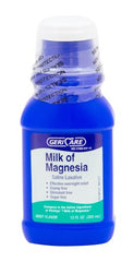 Laxative Milk of Magnesia Mint Flavor Liquid 12 oz. Magnesium Hydroxide