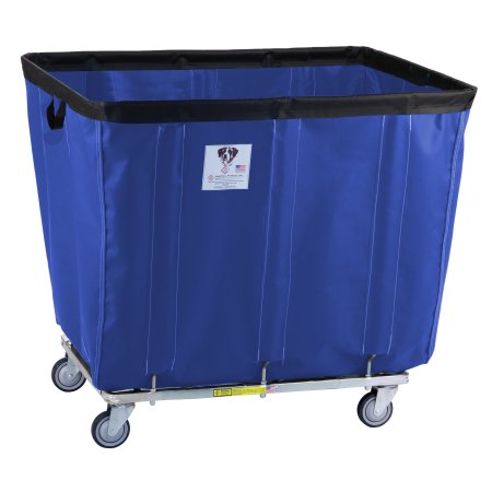 R & B Wire Products Basket Truck 400 lbs. Weight Capacity Tubular Steel 5 Inch Clean Wheel System™ Casters - M-864527-4395 - Each