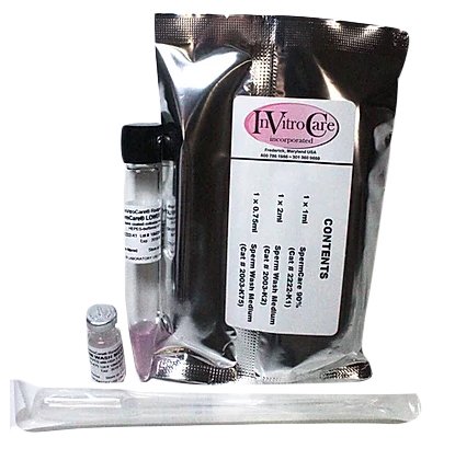 ZDL Sperm Preparation Media Kit InVitroCare® Spermcare® / SpermWash Sperm Isolation Tube Format