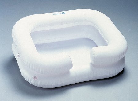 Homecare Products Inflatable Shampoo Basin EZ-Shampoo® 8 X 22 X 24 Inch White