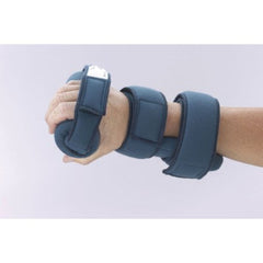 Patterson Medical Supply Finger / Thumb Contracture Splint SoftPro™ Grip Adult Large Hook and Loop Strap Closure Right Hand Blue
