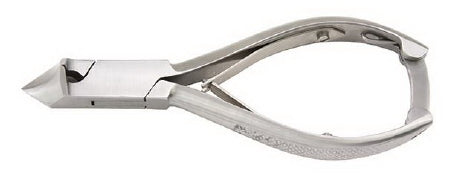 Nail Nipper Vantage® Angled, Concave 5-1/2 Inch Stainless Steel