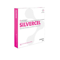 Systagenix Wound Management Silver Alginate Dressing Silvercel™ 4 X 8 Inch Rectangle Sterile
