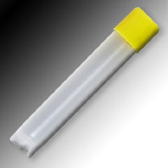 Globe Scientific Storage and Transport Tube Round Bottom, Skirted Plain 12.3 X 73.6 mm 4 mL Without Color Coding Without Closure Polypropylene Tube