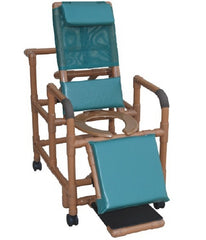 MJM International Reclining Shower Chair MJM International PVC Frame