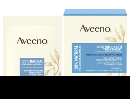 Johnson & Johnson Consumer Bath Additive Aveeno® 1.5 oz. Individual Packet Unscented Powder