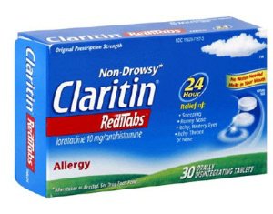 MSD Consumer Care Allergy Relief Claritin® Redi Tabs® 10 mg Strength Tablet 30 per Box
