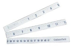 Graham-Field Measurement Tape 24 Inch Paper Disposable English / Metric