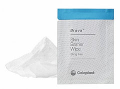 Coloplast Skin Barrier Wipe Brava® Sting Free 90 to 95% Strength Hexamethyldisiloxane Individual Packet NonSterile