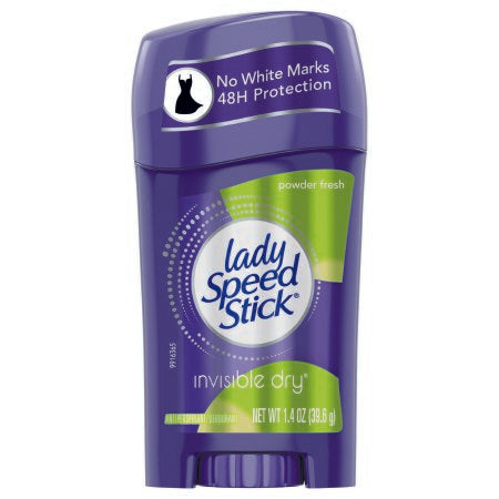 Colgate Antiperspirant / Deodorant Lady Speed Stick® Solid 1.4 oz. Powder Fresh Scent