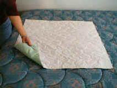 Lew Jan Textile Underpad Birdseye 24 X 26 Inch Reusable Cotton Moderate Absorbency - M-866457-3401 - Dozzen2