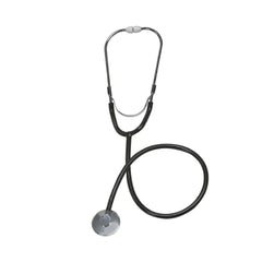 Mabis Healthcare Classic Stethoscope Mabis® Black 1-Tube 22 Inch Tube Single Head Chestpiece