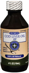 Humco Dietary Supplement Humco™ Vitamin A / Vitamin D 5000 IU - 500 IU Strength Liquid 4 oz. Unflavored