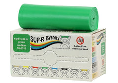 Fabrication Enterprises Exercise Resistance Band Sup-R Band® Black 5 Inch X 6 Yard X-Heavy Resistance