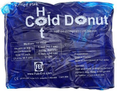 Fabrication Enterprises Hot / Cold Pack Relief Pak® Cold n’ Hot™ Donut™ Medium Reusable 10 to 15 Inch Inner Circumference