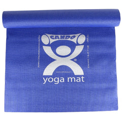 Fabrication Enterprises CanDo® Yoga Mat Exercise Mat Blue Polymer Environmental Resin 24 X 68 Inch