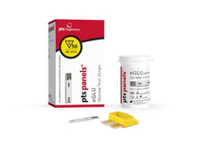PTS Diagnostics Reagent Test Strip PTS Panel® eGLU™ General Chemistry Glucose For CardioChek® Plus Analyzers 50 Tests