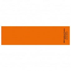 First Healthcare Products Blank Label Instructional Label Orange Paper 1-3/8 X 5-3/8 Inch - M-866888-2857 - Roll of 1