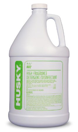 Canberra Husky® Surface Disinfectant Cleaner Quaternary Based Liquid Concentrate 1 gal. Jug Pine Scent NonSterile - M-867160-1147 - Case of 4