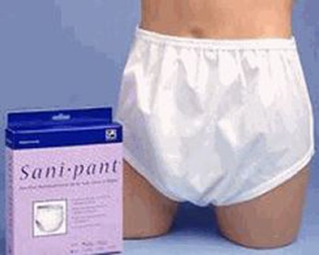Complete Medical Sani-Pant™ Protective Underwear Unisex Nylon / Plastic Medium Pull On Reusable - M-867164-3892 - Each