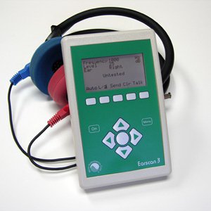 Micro Audiometrics Audiometer Earscan® 3 (ES3S) Pure Tone Automatic Screening Air Conduction