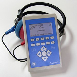 Micro Audiometrics Audiometer Earscan® 3 (ES3) Pure Tone Automatic Screening Air Conduction