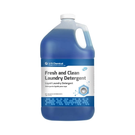 US Chemical Laundry Detergent Fresh and Clean 1 gal. Jug Liquid Lemon Scent - M-867363-2390 - Case of 4