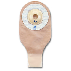 Marlen Manufacturing Ileostomy/Colostomy Pouch UltraLite™ One-Piece System 9 Inch Length 1-1/4 Inch Stoma Drainable Shallow Convex, Pre-Cut