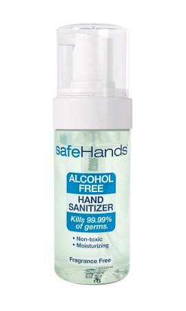 Safehands Alcohol-Free Hand Sanitizer safeHands® 1.75 oz. BZK (Benzalkonium Chloride) Foaming Bottle
