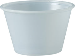 Lagasse Souffle Cup Solo® 4 oz. Translucent Polystyrene Disposable