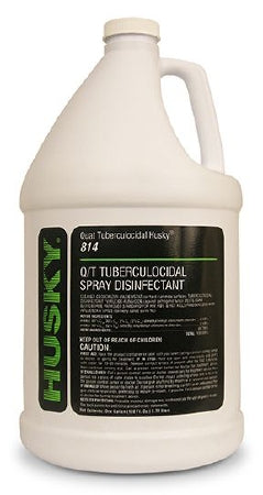 Canberra Quat Tuberculocidal Husky® Surface Disinfectant Cleaner Quaternary Based Liquid 1 Quart Bottle Lemon Scent NonSterile - M-868348-2935 - Case of 12